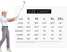 Load image into Gallery viewer, mens golf polo shirts size
